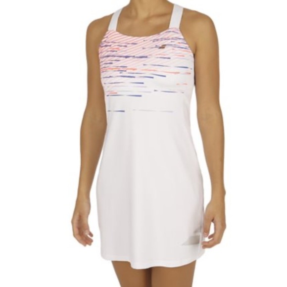 BABOLAT NWT Y2K tennis dress. Halter dress,striped, activewear,sporty,preppy - Picture 15 of 15